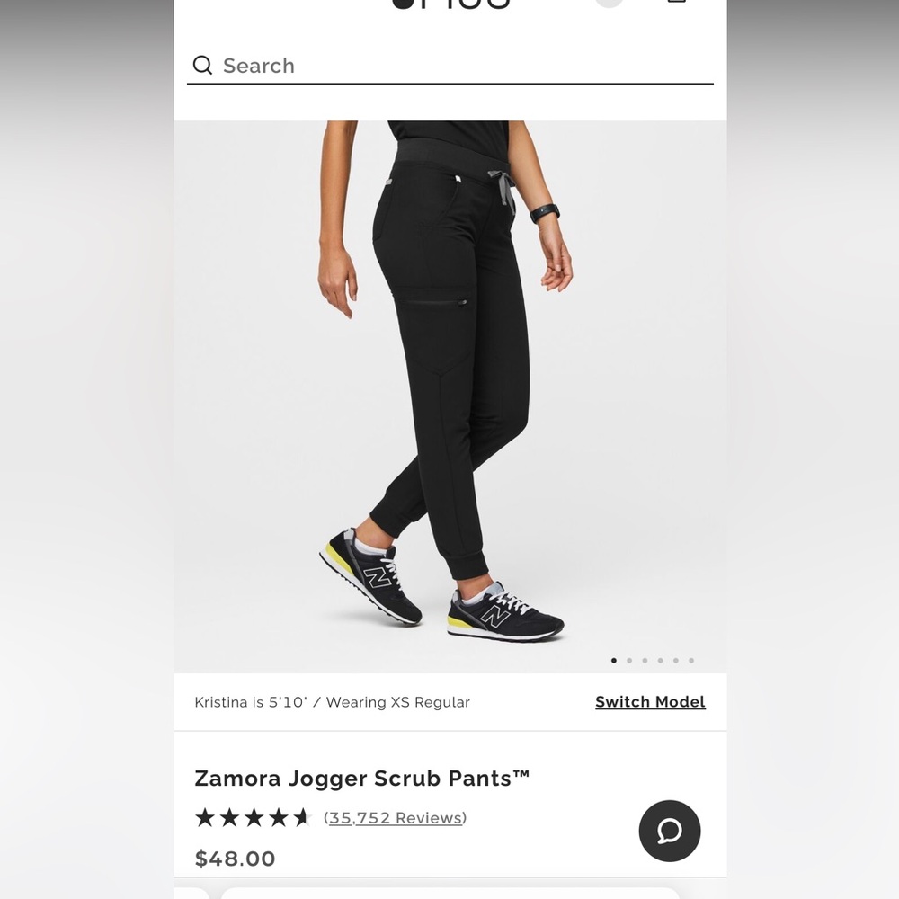 FIGS Zamora Jogger Scrubs- Small